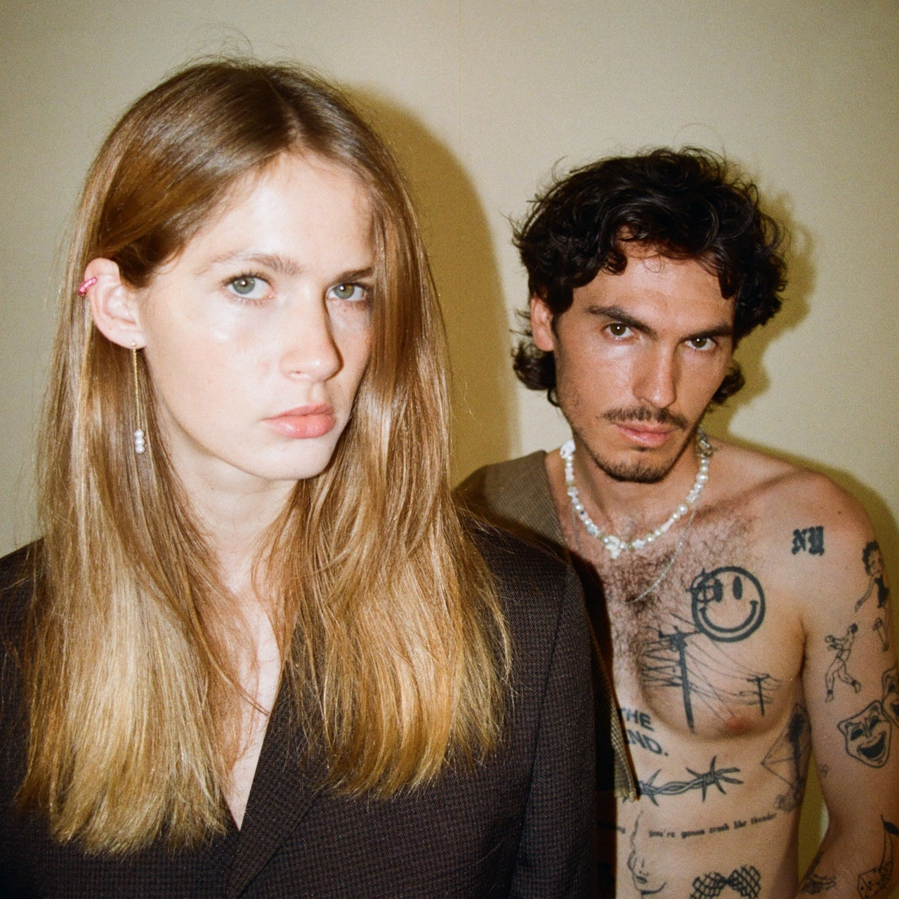 Pave Diamond Pink Ear Cuff