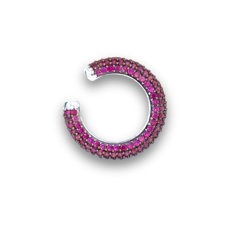 Pink Pavé Ear Cuff