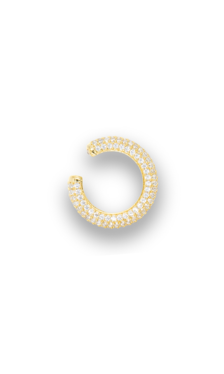 Gold Pavé Ear Cuff