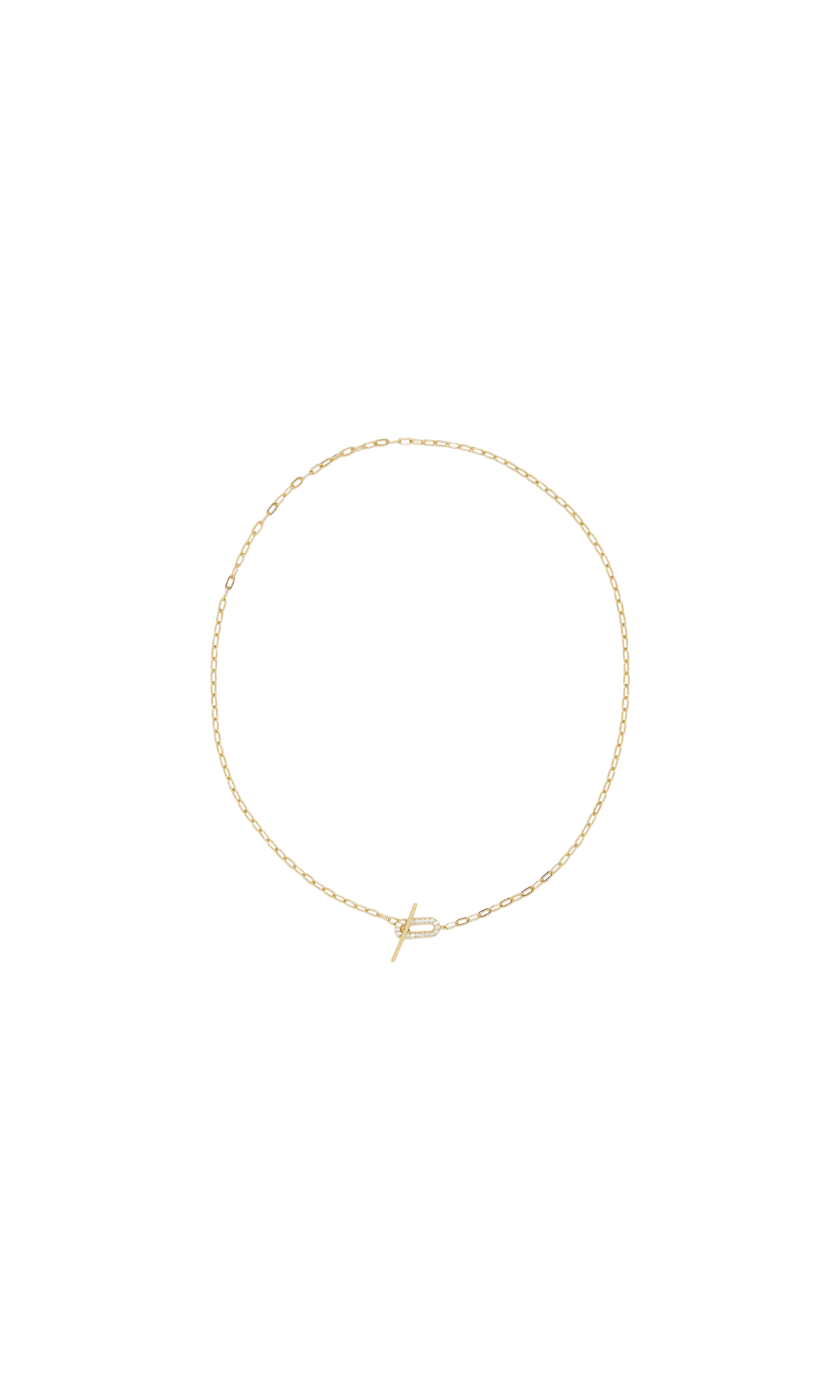 Pavé Toggle Necklace