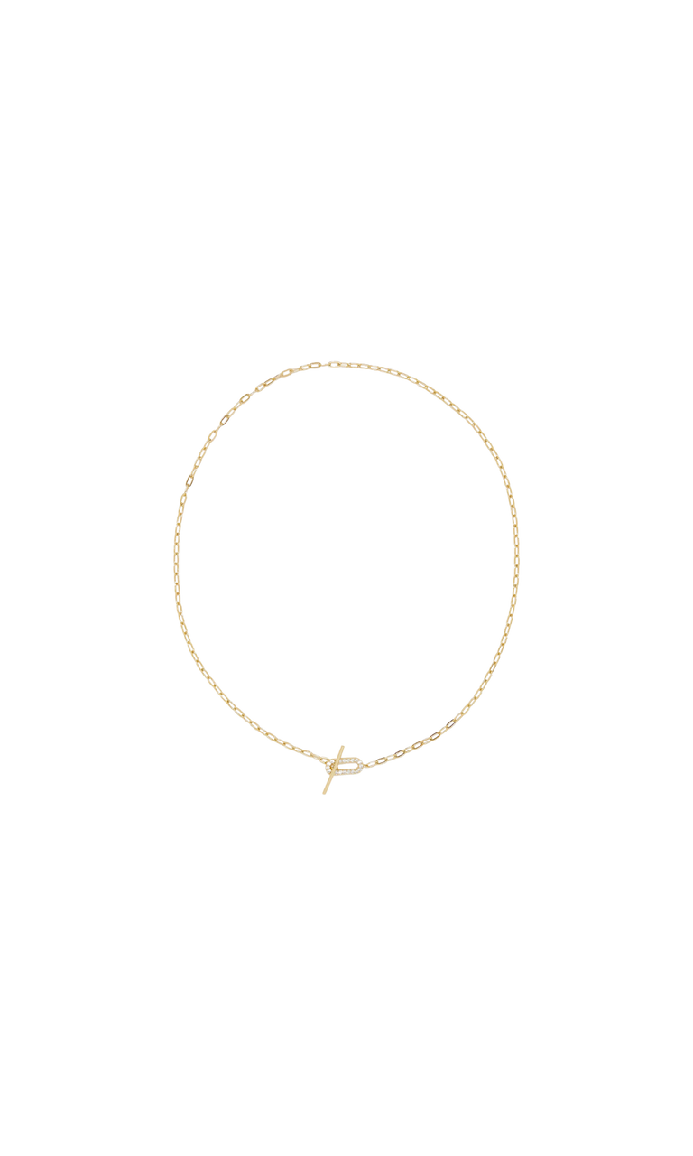 Pavé Toggle Necklace