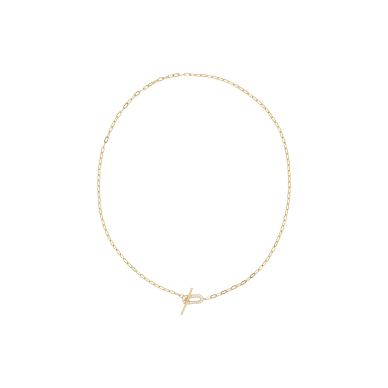 Pavé Toggle Necklace