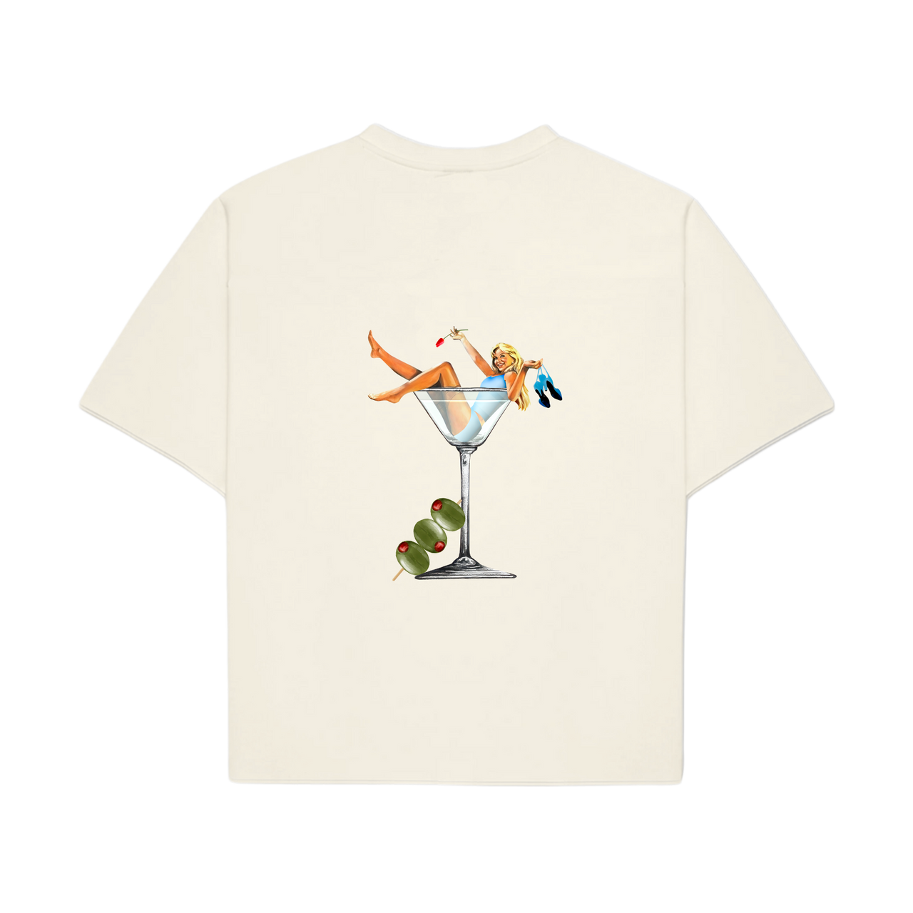 Martini Dancer '90s Boxy Unisex Tee