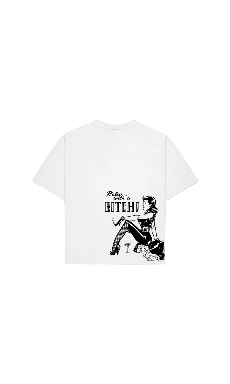 Relax With a B*tch ‘90s Boxy Tee