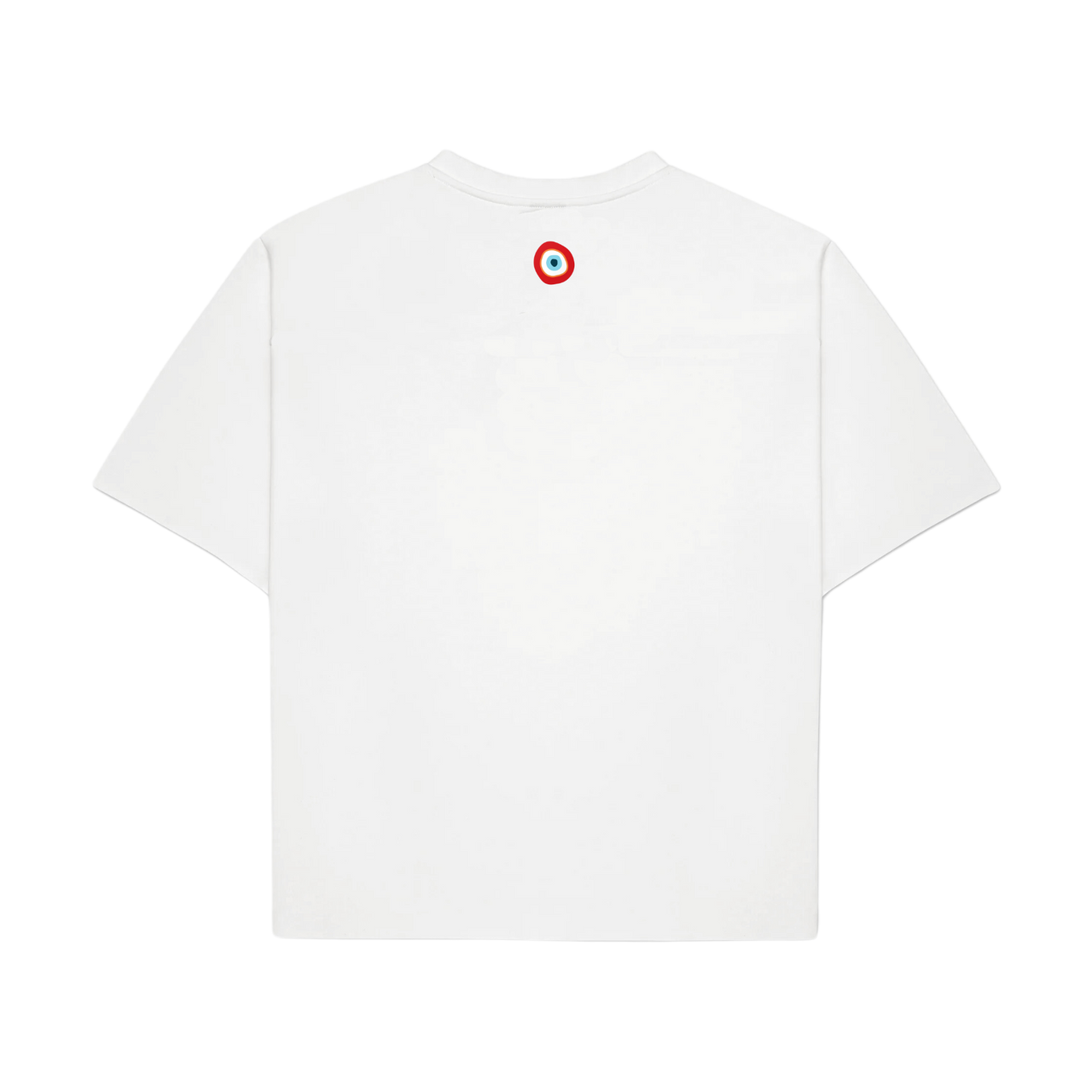 The Evil Eye '90s White Boxy T-Shirt | 100% CottonUnisex Tee