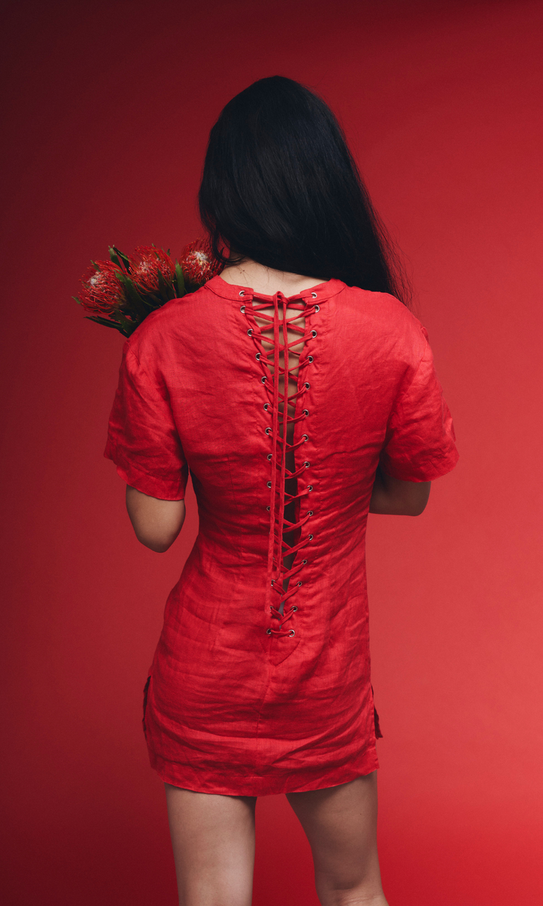The Corset Mini Dress