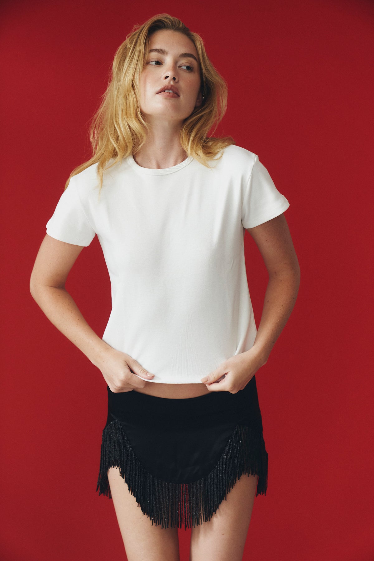 The Evil Eye '90s Rib Tee