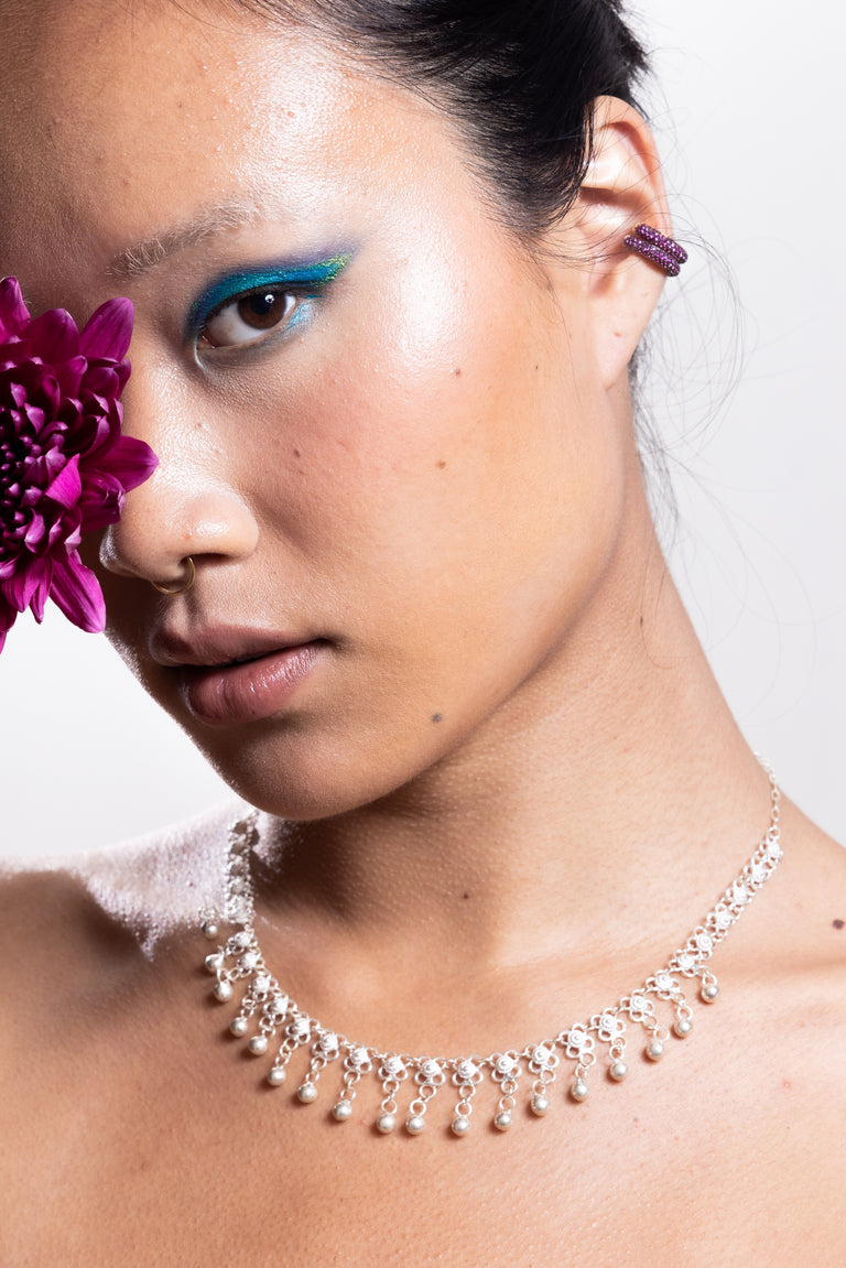 Pink Pavé Ear Cuff