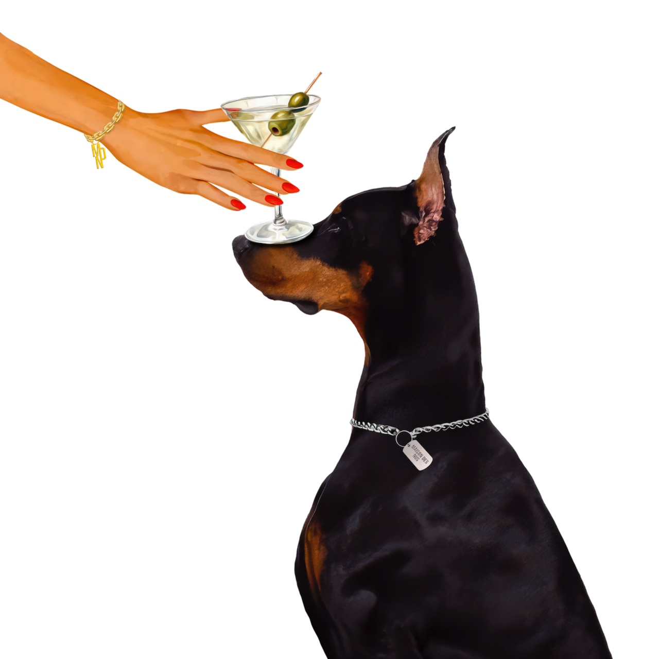 Doberman '90s Boxy Unisex Tee