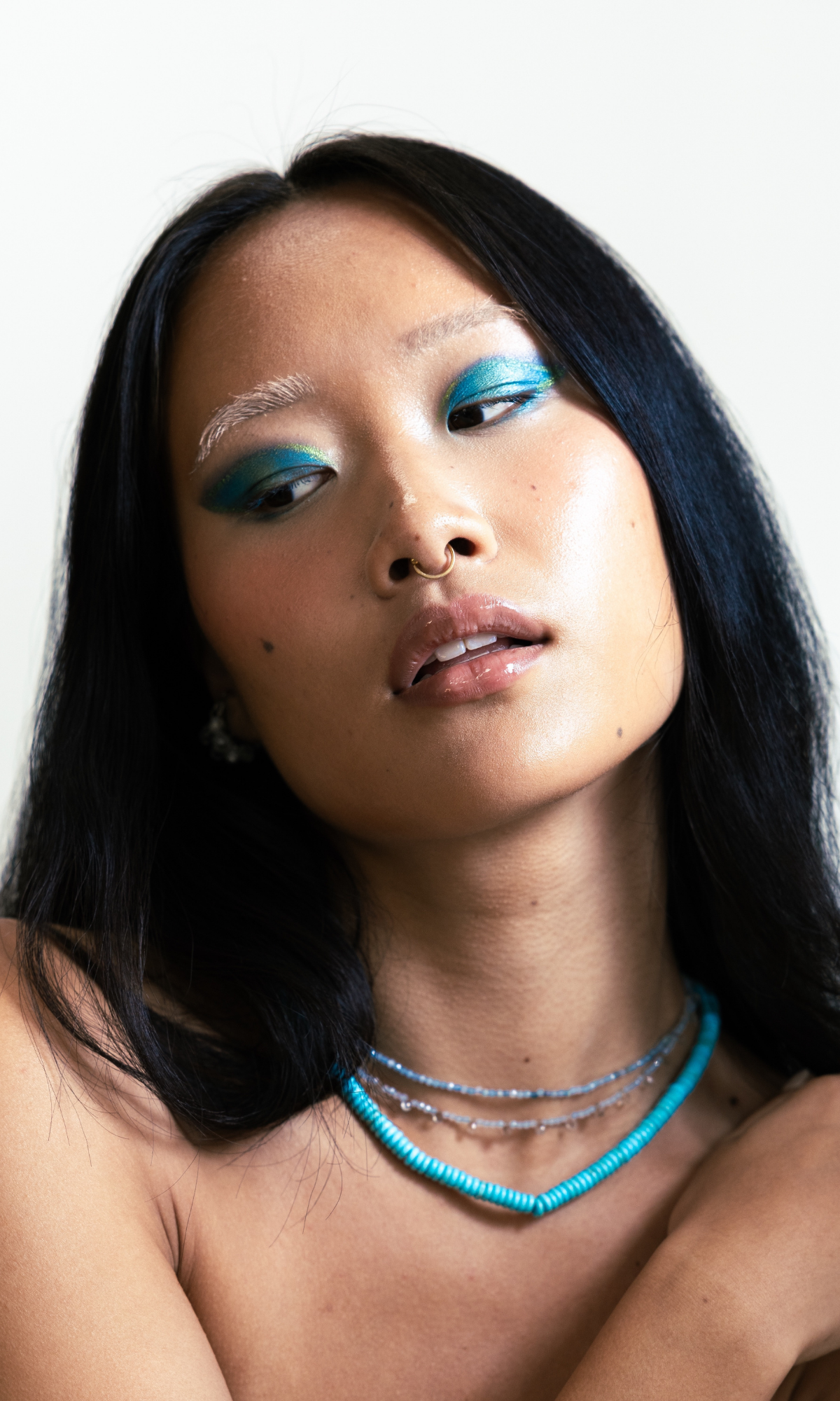 Turquoise Rondelle Necklace
