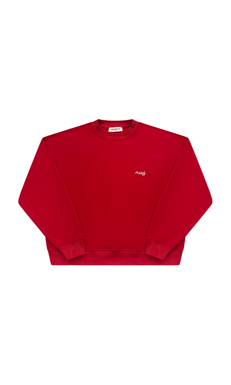 Signature Red Crewneck