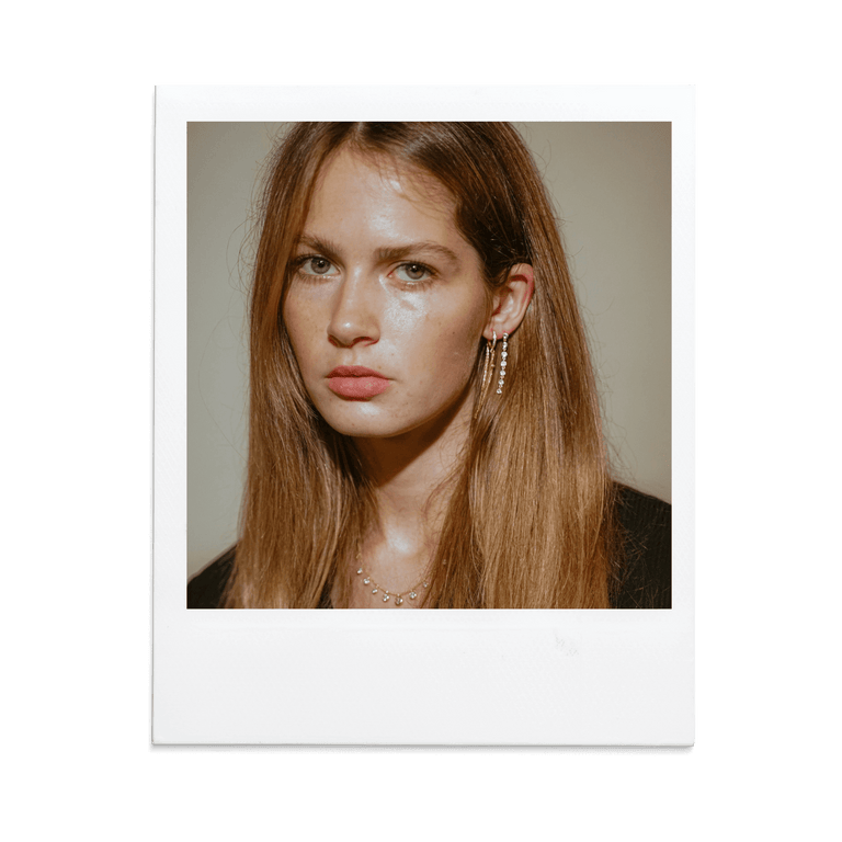 Diamond Drop Earrings