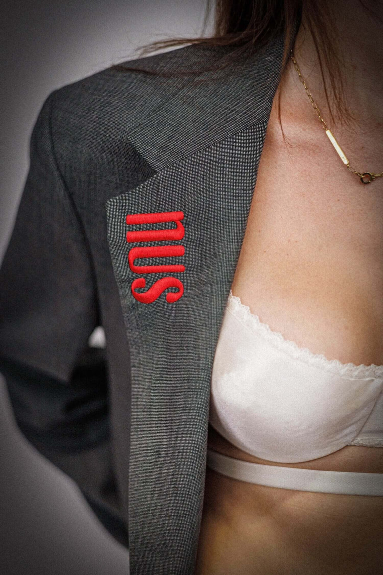 'Burberrys' Dark Grey Skirt Set