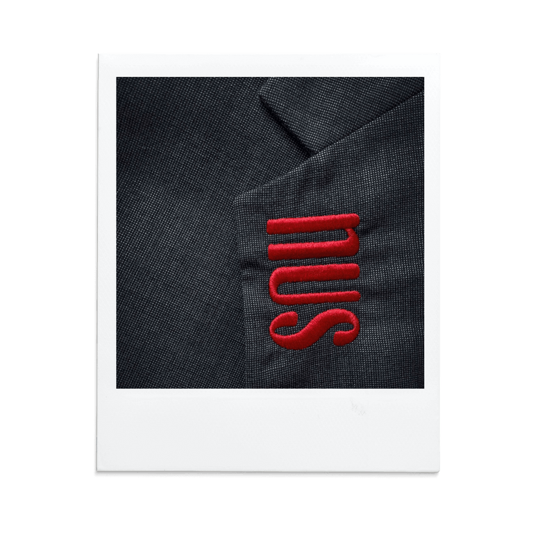 'Burberrys' Dark Grey Skirt Set