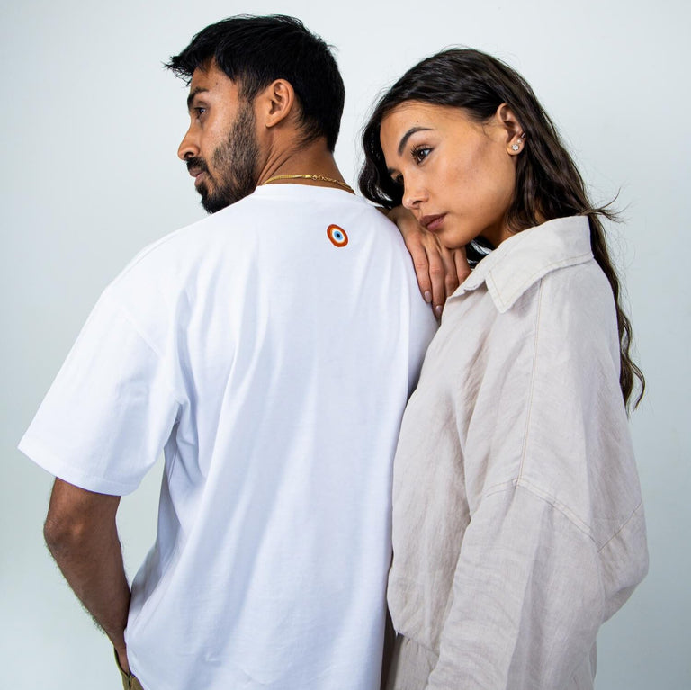 The Evil Eye '90s Boxy Unisex Tee