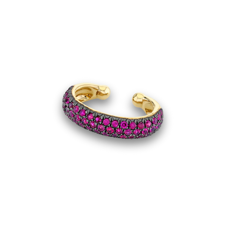 Pink Pavé Ear Cuff